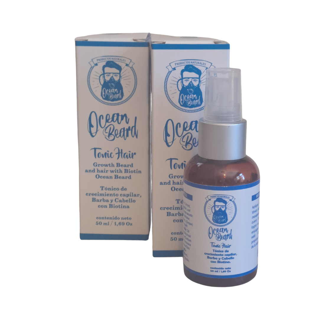 Pack 2 Meses Crecimiento de Barba & Cabello con Biotina