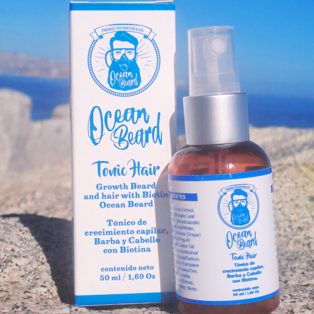 Tónico Crecimiento de Barba & Cabello