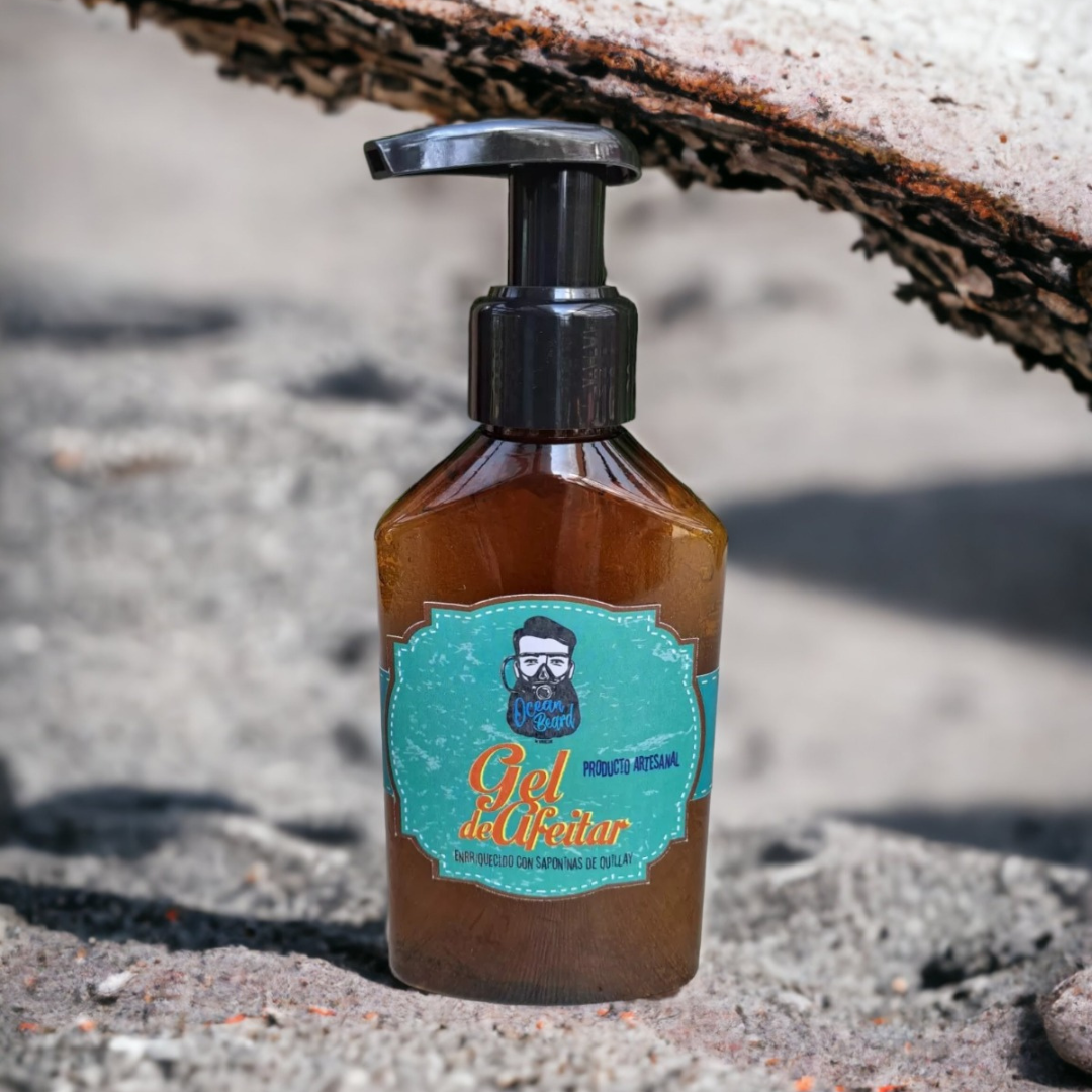 Gel de Afeitar Transparente: Afeitado preciso y sin cortes