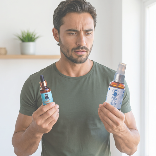 Tónico vs aceite de barba: diferencias y cuándo usar cada uno