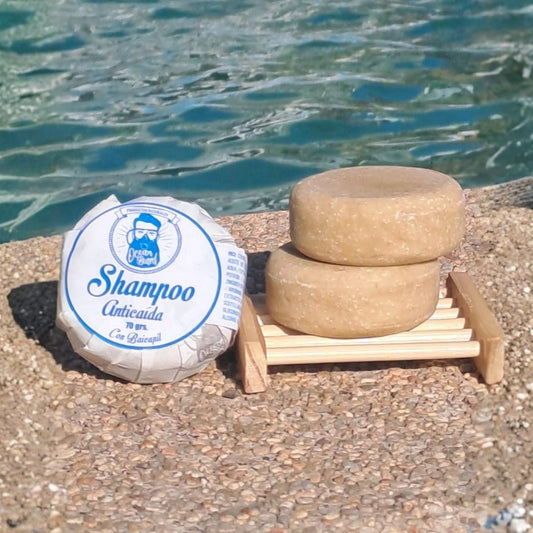 Shampoo Sólido Anticaída – Baicapil, Ortiga Blanca y Gluconolactona