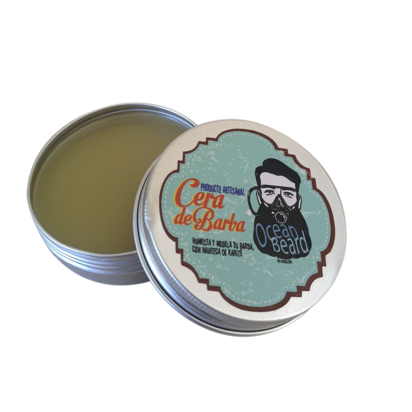 Cera de Barba Natural fijación suave y duradera